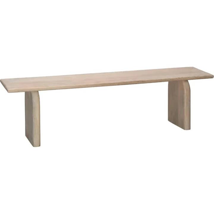 Arc Premium Mango Wooden Bench for wholesale by LOOMLAN