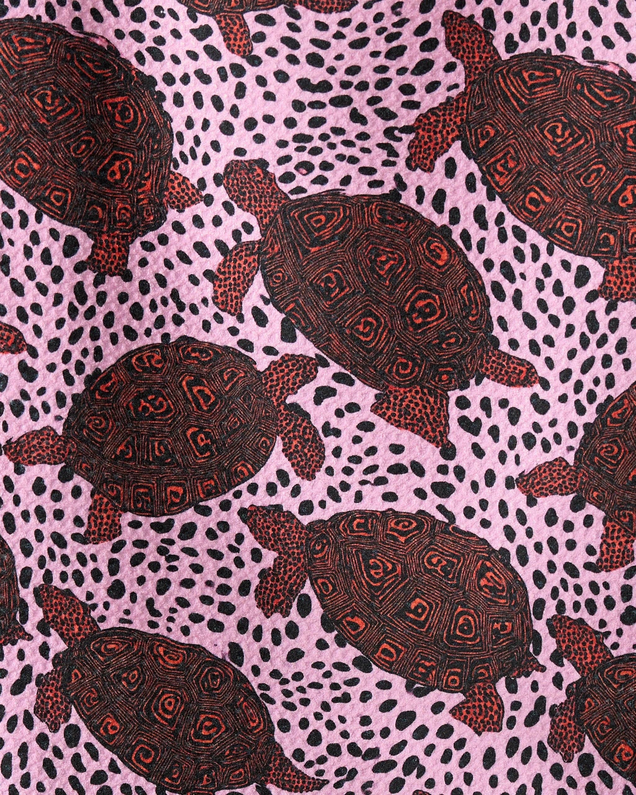 Geometry - Wholesale Tea Towel - Lagoon Crawl Bar Towel1