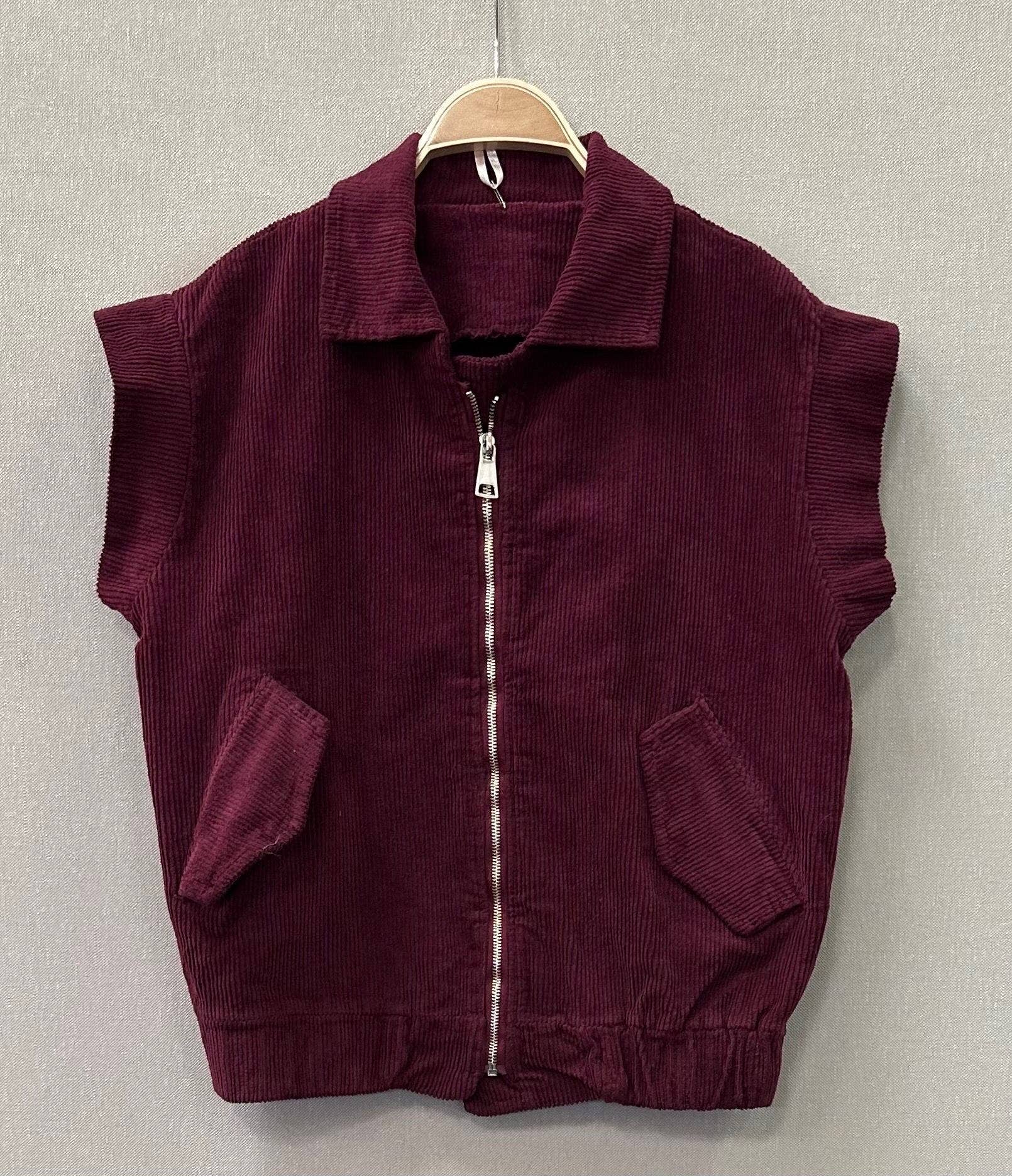 SWEET MAGIC MODA Y COMPLEMENTOS - Wholesale Outerwear Vest - Women's - CORDUROY VEST2