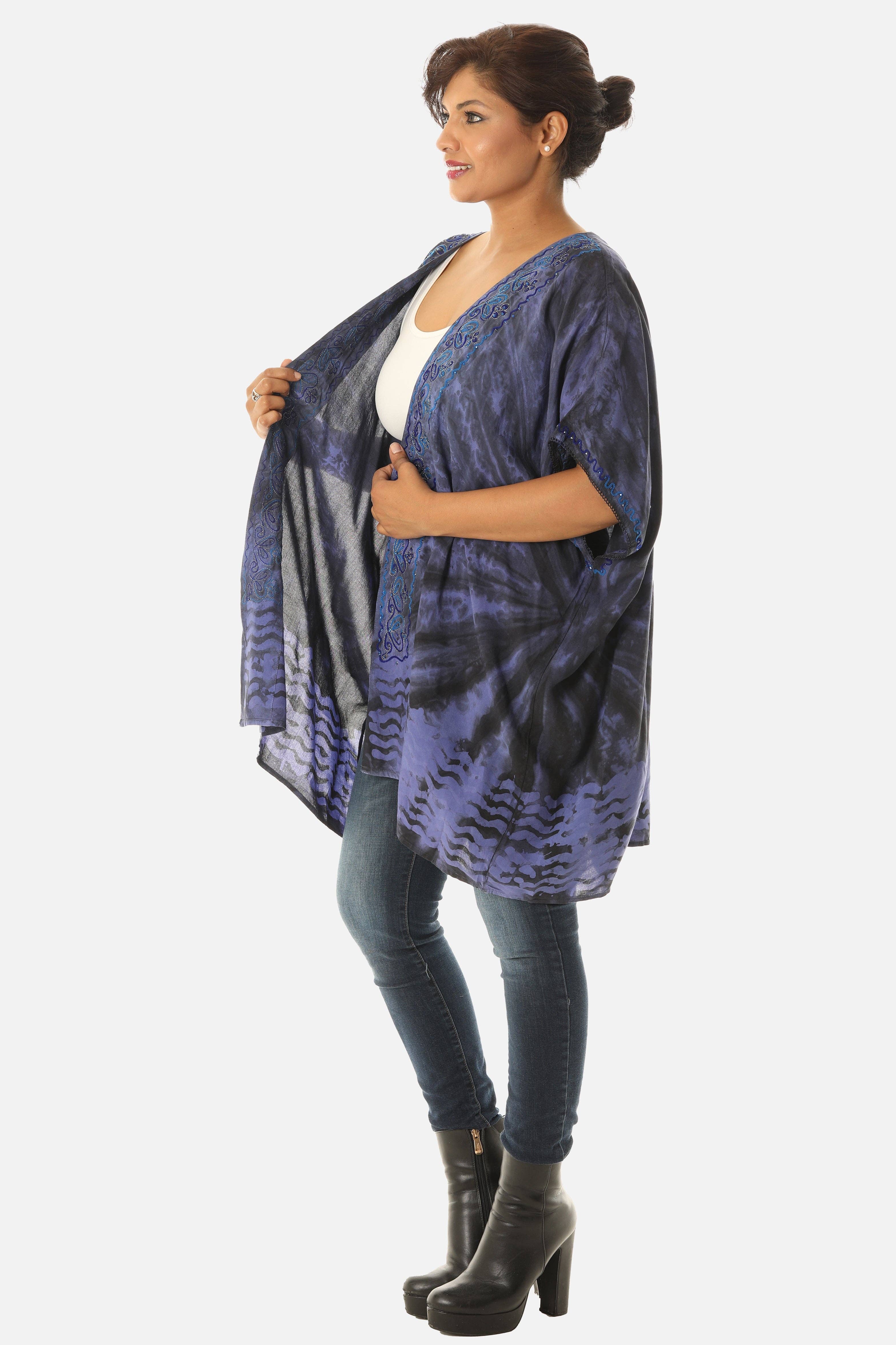 Shoreline Wear. INC - Venta al por mayor Kimono - Mujer - Plumero para corbata de rayón para mujer1