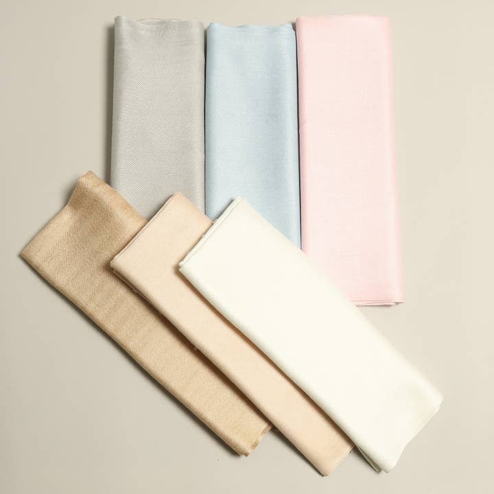 Fashion City - Wholesale Scarf – Women's - Plain Pashmina Shawl Scarf Wrap with Fringes5