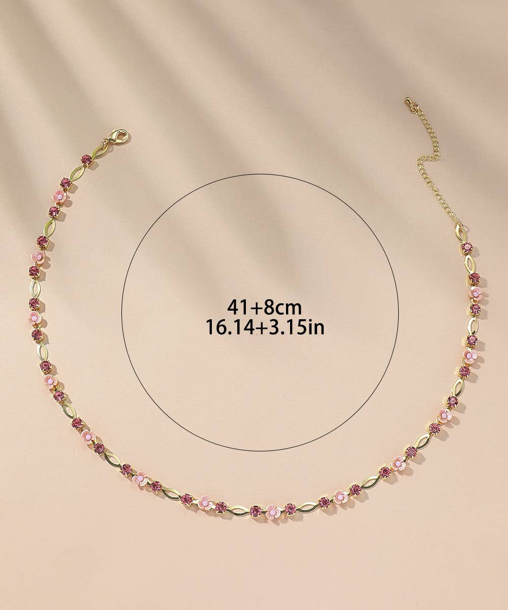 Blossom bijoux - Wholesale Link & Chain Necklace - Costume necklace 25PECC0085