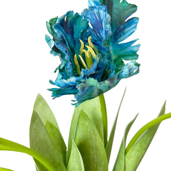 Angel Isabella - Wholesale Artificial flowers - 27" Artificial 3-D printed Soft Touch Parrot Tulip4