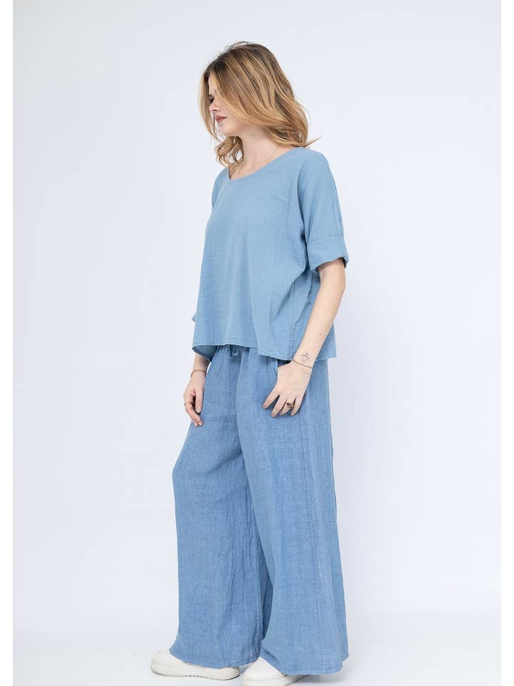 LINEN & COTTON HOUSE - Wholesale Pants – Women's - 5299 100% LINEN PANTS BEST SELLER, SPRINT SUMMER CLOTH38