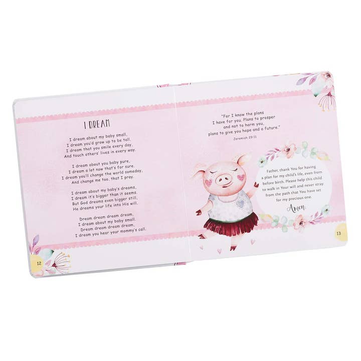 Christian Art Gifts - Wholesale Book - Kids - Kid Book My LullaBible for Girls Padded Hardcover Board Book