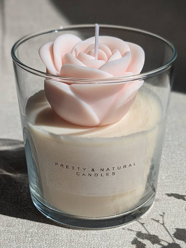 Vela La Rose por atacado de Pretty & Natural Candles