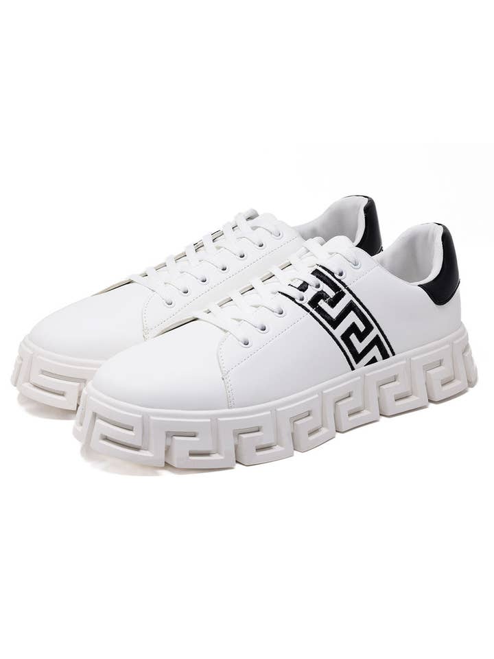 BARABAS – Sapatilhas Casual - Homem por atacado – Ténis Greek Key Sola de Homem com Sola com Sola 4SK074