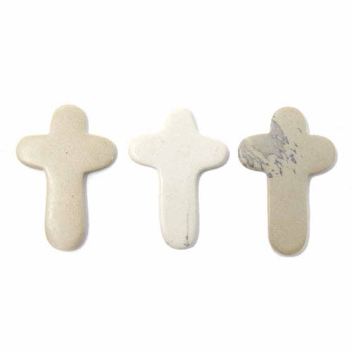 Global Crafts - Wholesale Decorative Tabletop Object - 10-Pack - Soapstone Comfort Crosses2