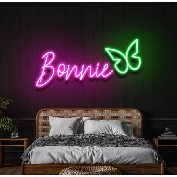 Glow Neon - Wholesale Neon Sign - Custom Name Neon Sign, Personalize Name for Decor and Gifts
