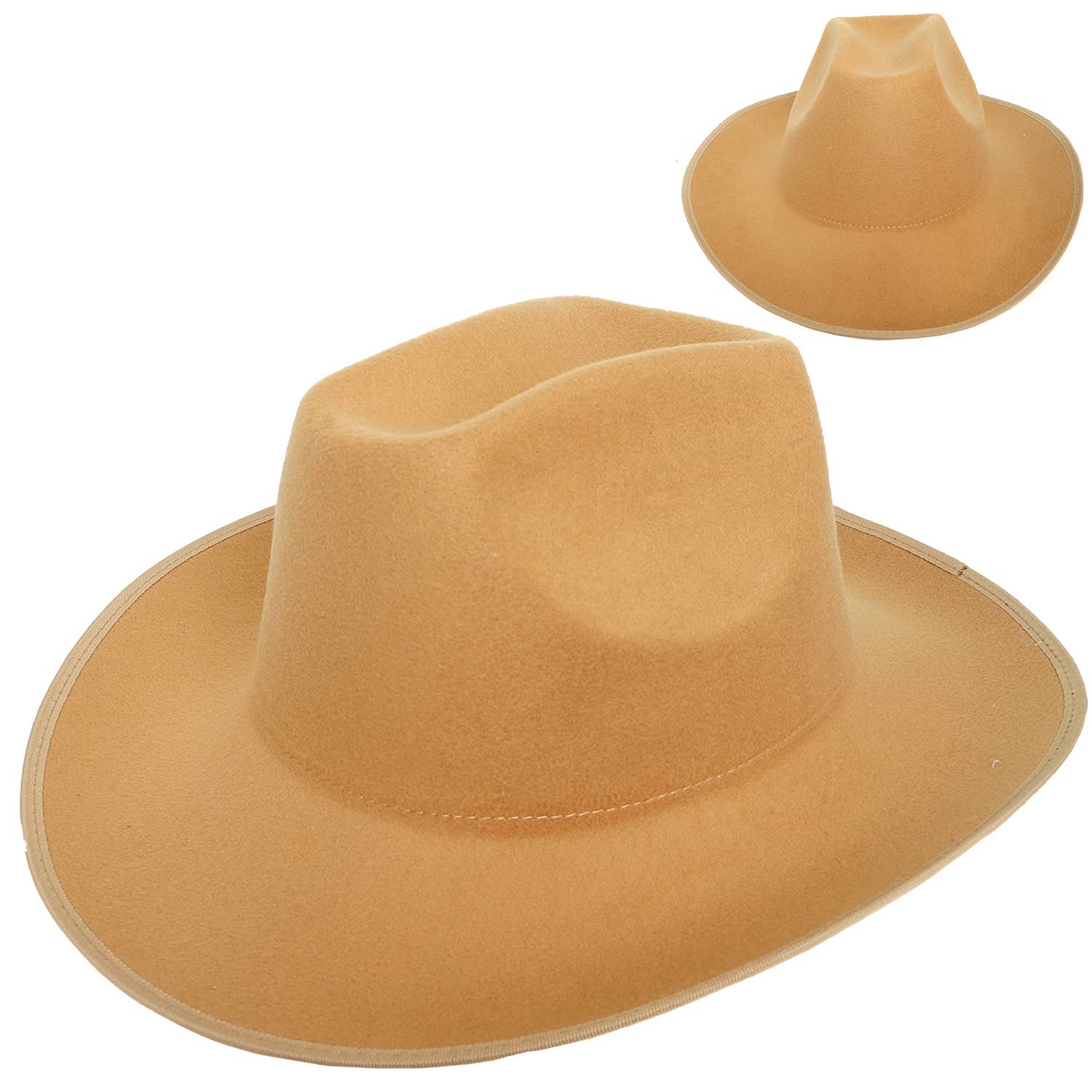 SP Sophia Collection - Wholesale Cowboy Hat - Women's - Fashion Western Felt Wide up Brim Cowboy Hat 6