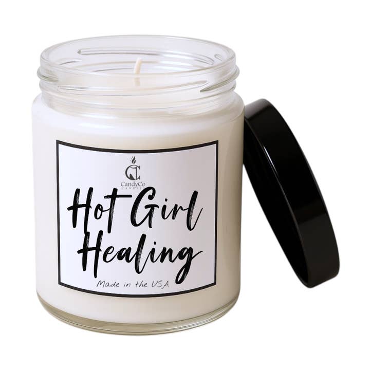 Hot girl healing Candle - soy wax vacation favor Beach home for wholesale by The Candy Collections