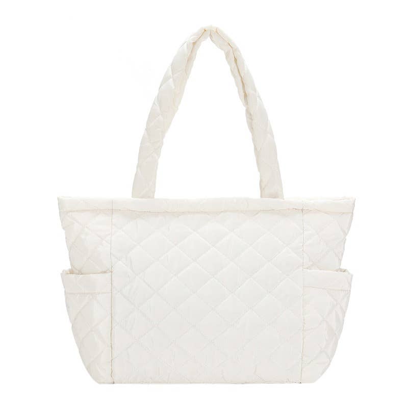 wandf - Vente Tote bag – femme - Sac fourre-tout matelassé en nylon pour femmes, sac de transport pour navetteurs, cadeau2