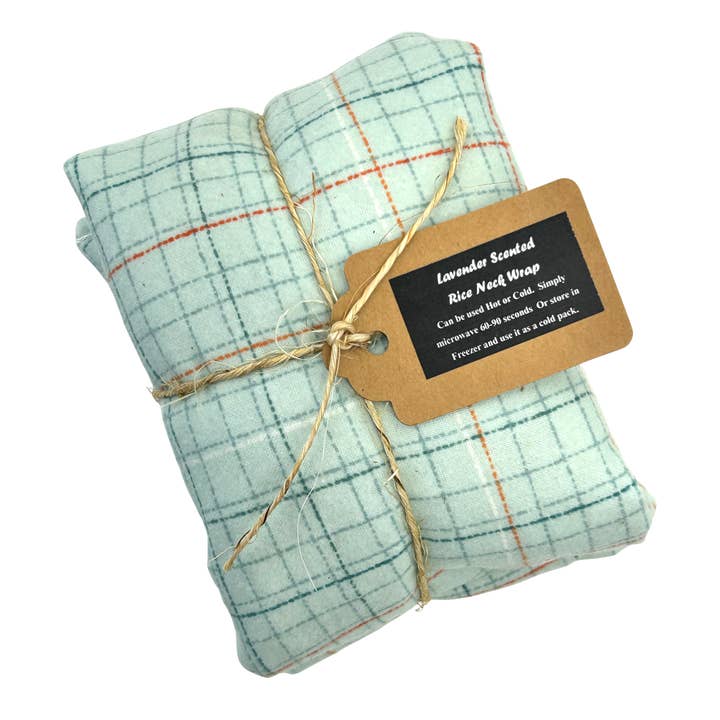 dkhandmade - Wholesale Hot/Cold Compress - Flannel Lavender Scented Therapy Rice Neck Wraps Floral/Geom3