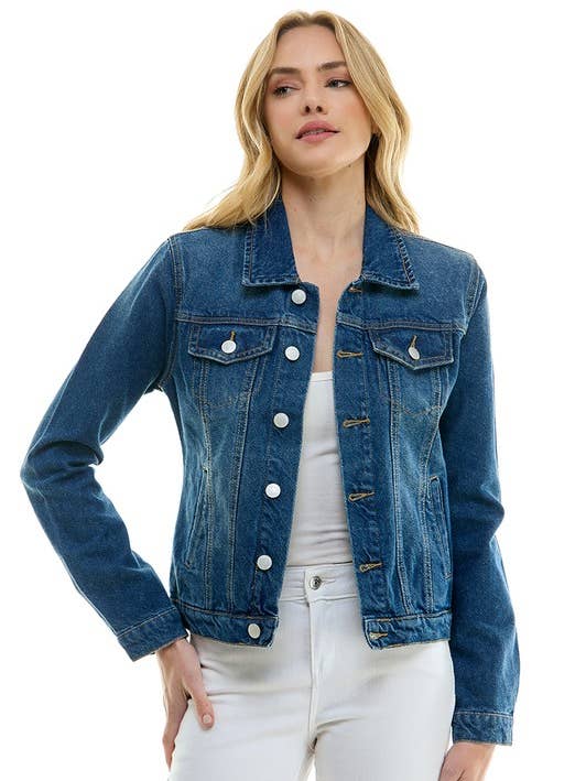 patrol jeans - Wholesale Denim Jacket - Women's - LADY SNOW CASUAL DENIM JEAN JACKET (OPEN PACK)