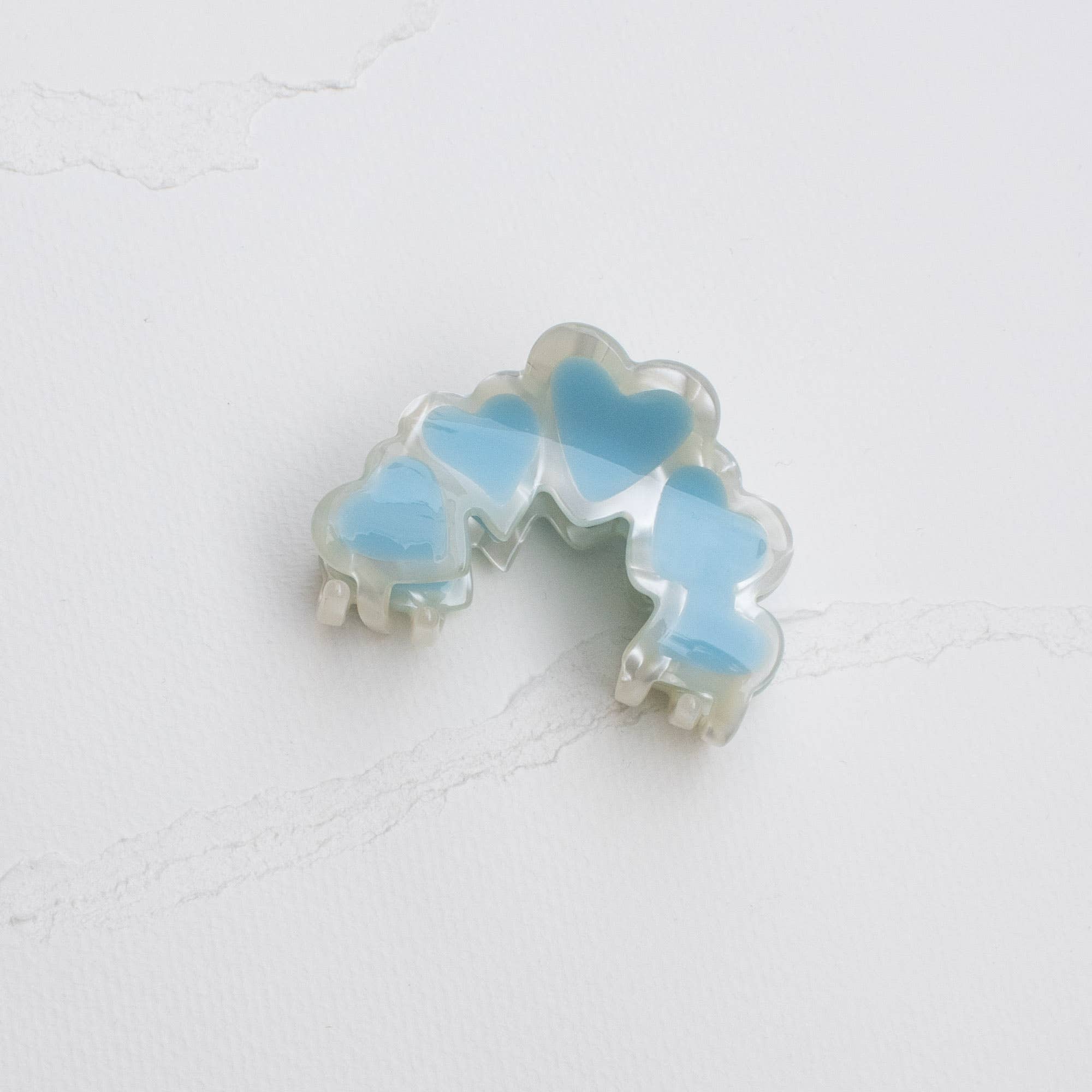 Tiepology – Großhandel Haarclip – Damen – Eco Haarclip mit Bogenform und Herzdesign2