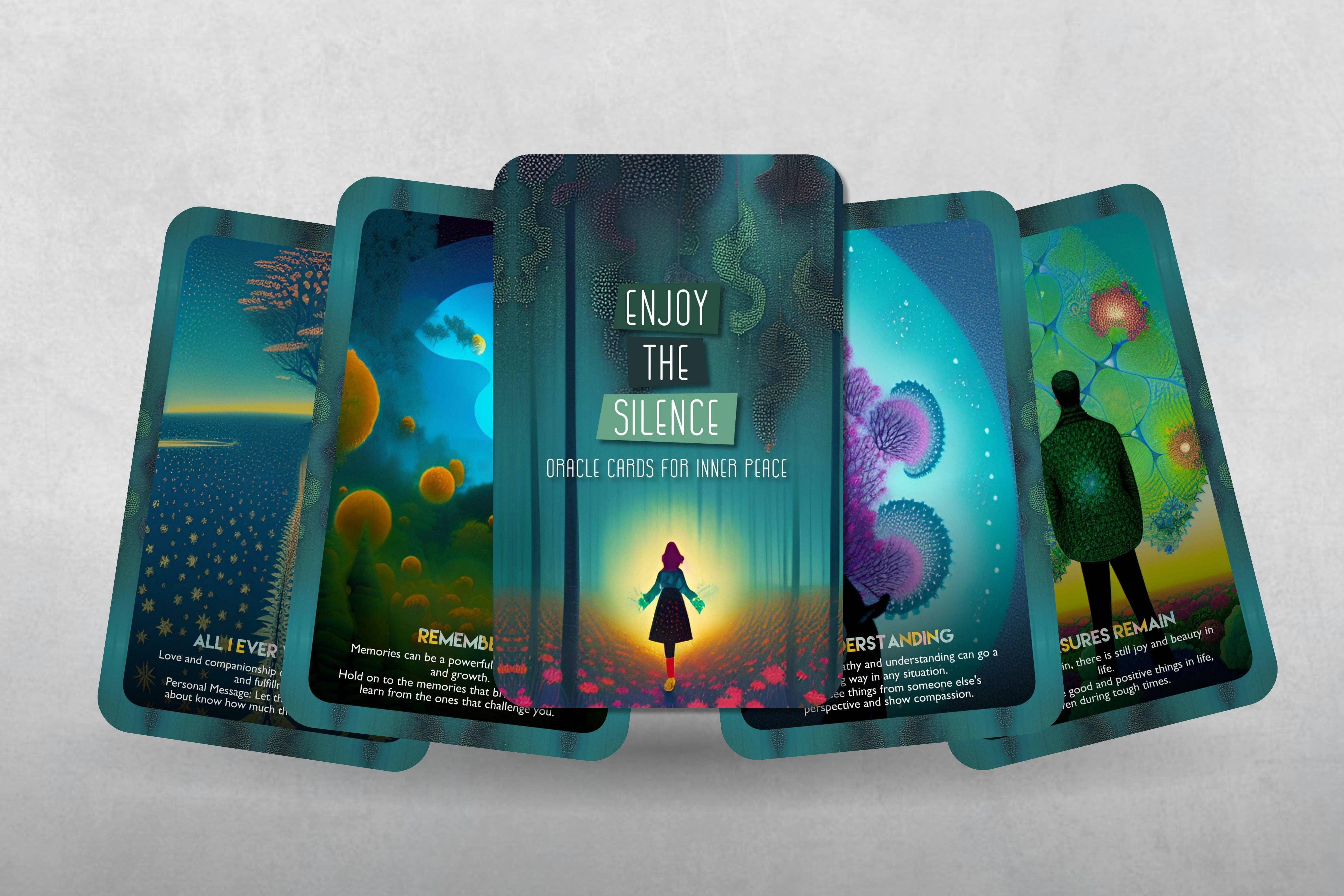 IBIZA TAROT - Vendita all'ingrosso Tarocchi - Enjoy The Silence - Oracle Cards for Inner Peace - Inspired6