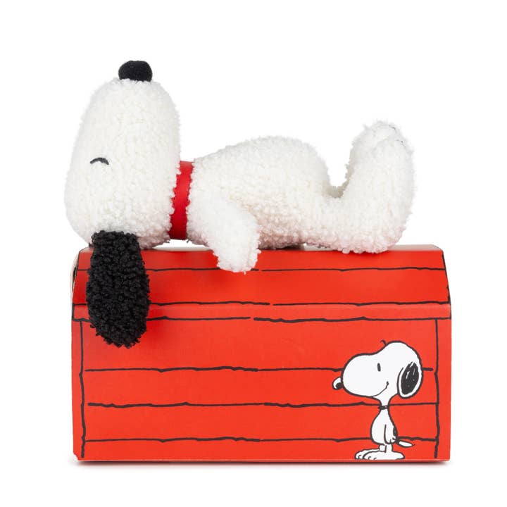 Bon Ton Toys Snoopy ECO Tiny Teddy Cream in Giftbox - 17cm for wholesale by S-c Brands Distribution