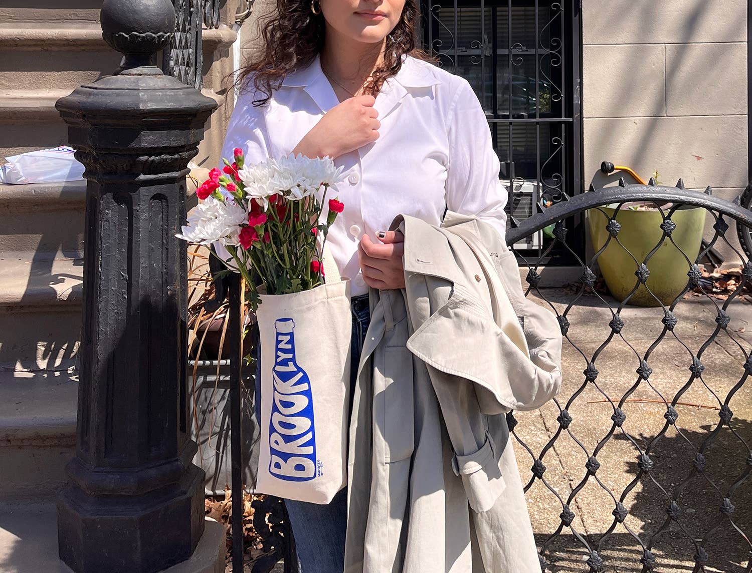 Maptote – Großhandel Weintasche – Brooklyn Single Wine Totes - In den USA hergestellte Baumwolltasche2