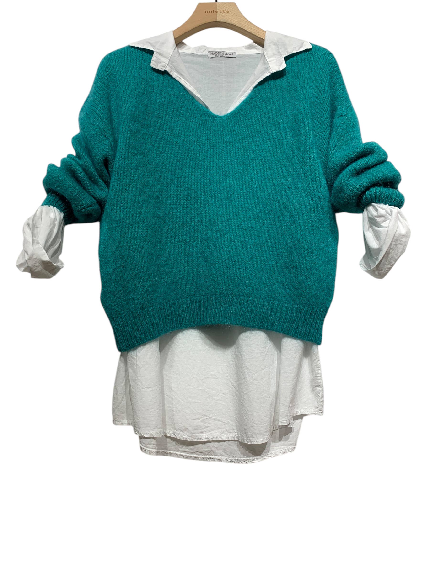 LINEN & COTTON HOUSE – Engroshandel Pullover - Dame – Pullover 6071SPRING SOMMER TØJ DOBBELTE DELE4