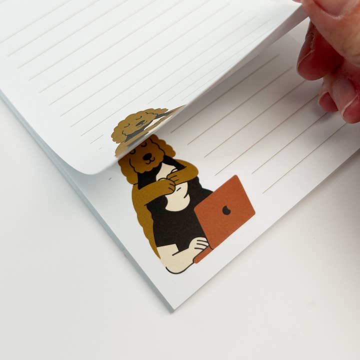 Sungy Side Up - Wholesale Notepad - Golden Doodle Notepad – Dog Notepad for Notes and Lists1