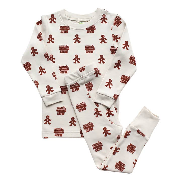 Organic "My Jammies" Matching Holiday Pajamas for wholesale by Parade Organics