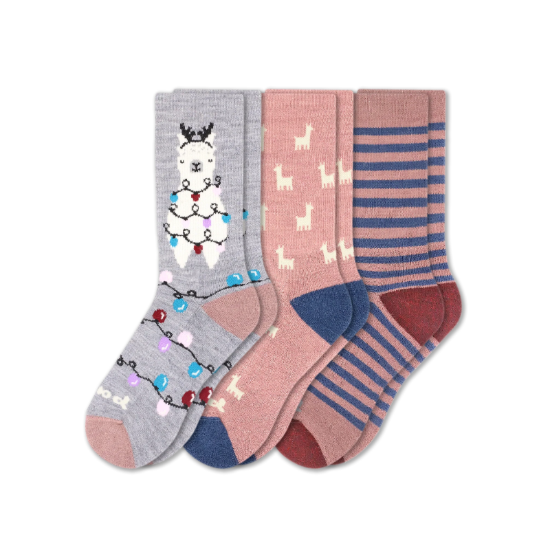Pacas - Wholesale Socks - Women's - 3 Pack - Women's Crew Pacas Socks25