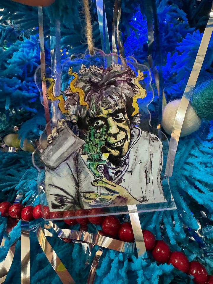 Décoration en acrylique Dr. Morgus pour la vente par 504 Funk