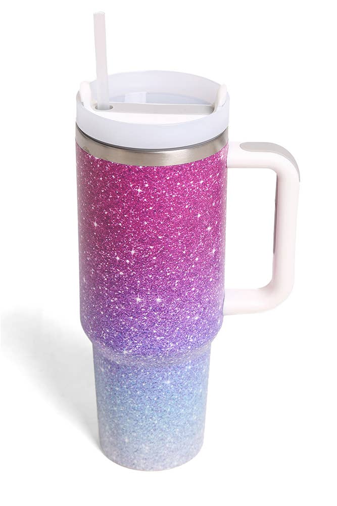 Hana - Wholesale Insulated Mug/Tumbler - Ombre 40oz Handle Tumbler5