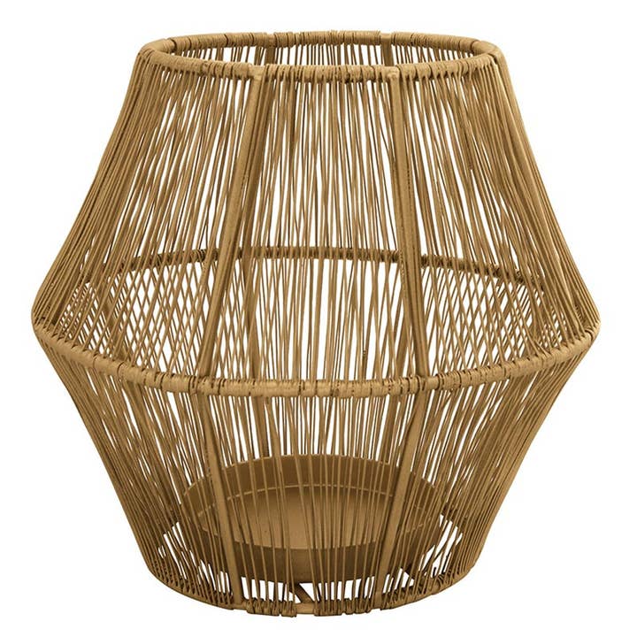 Golden Candle Holder - Large for wholesale by 47th & Main (Creative Brands)