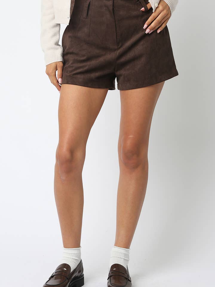 Tanya mockashorts för wholesale av Olivaceous