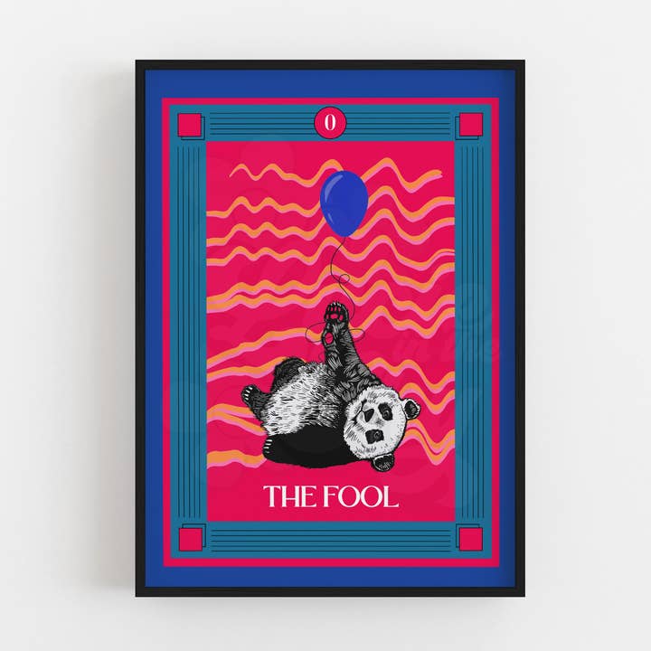 L'Impression d'Art du Tarot Le Fou pour la vente par Lucie In The Sky