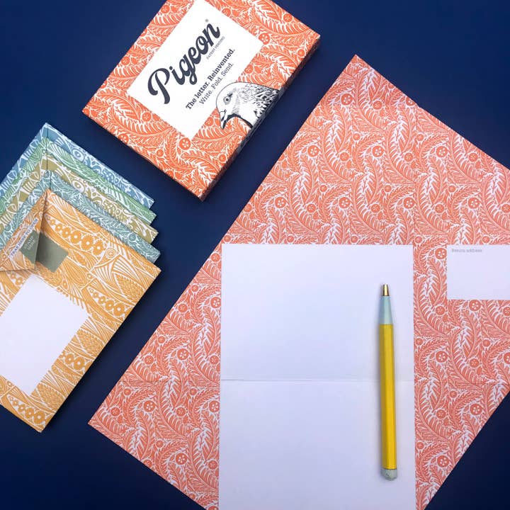 pigeonposted - Wholesale Stationery/Notecard Set - Nature Study Pigeon letter pack1