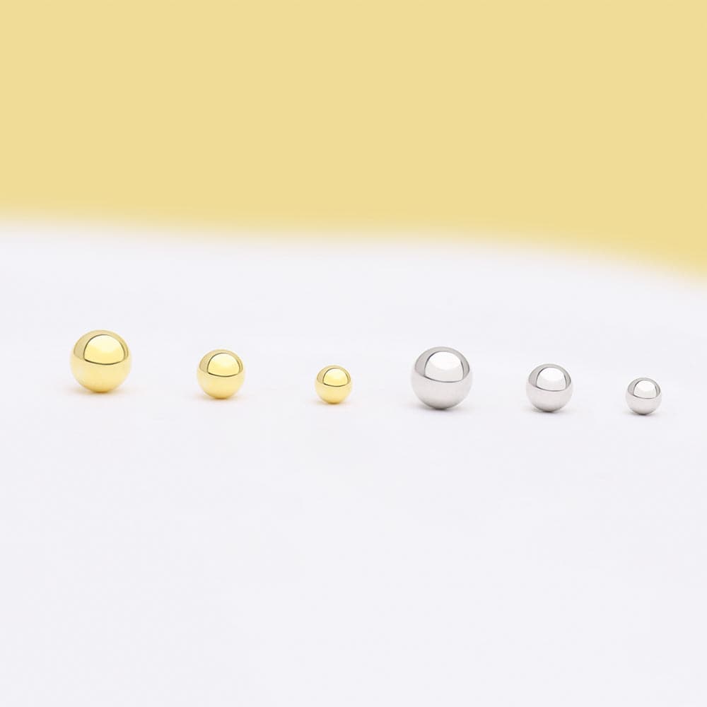 oumo jewelry - Wholesale Stud/Post Earrings - Basic Ball Stud5