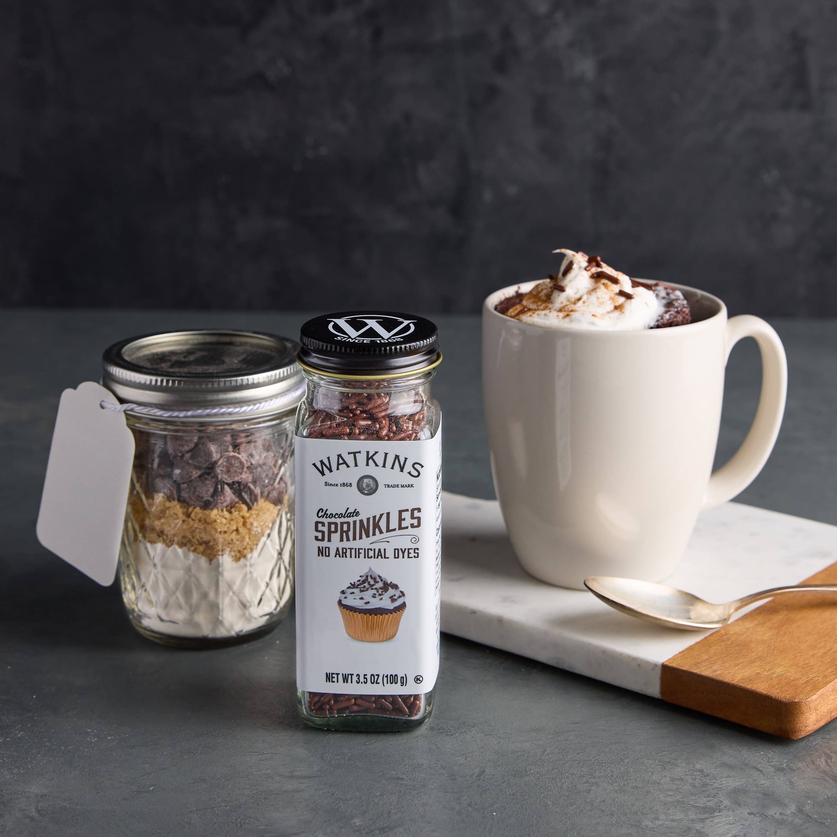 The Watkins Co. - Wholesale Sprinkles - Chocolate Decorating Sprinkles 3.5 oz3