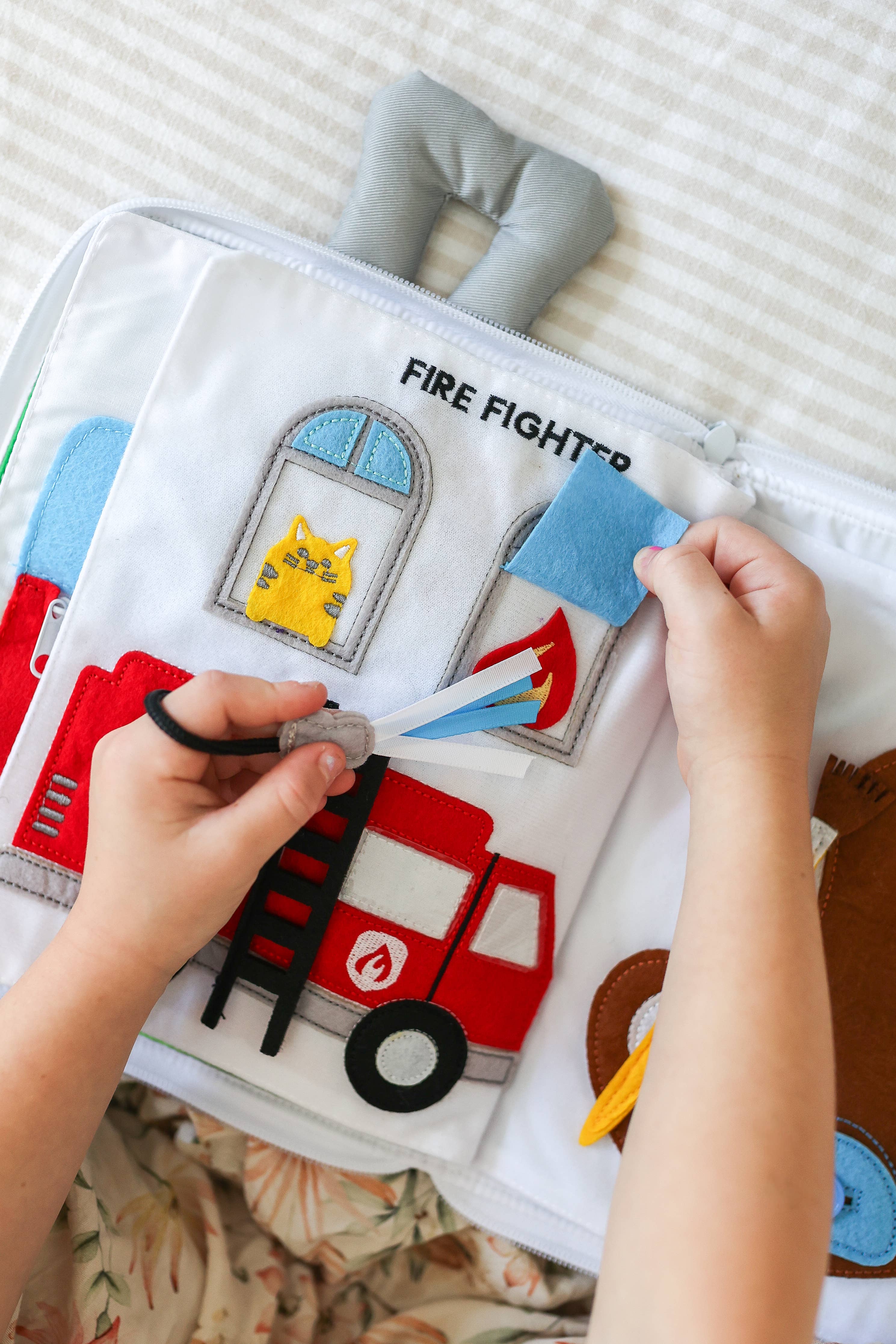 Curious Columbus - Wholesale Coloring & Activity Book - Kids & Baby - Fabric Activity Book - When I Grow Up12