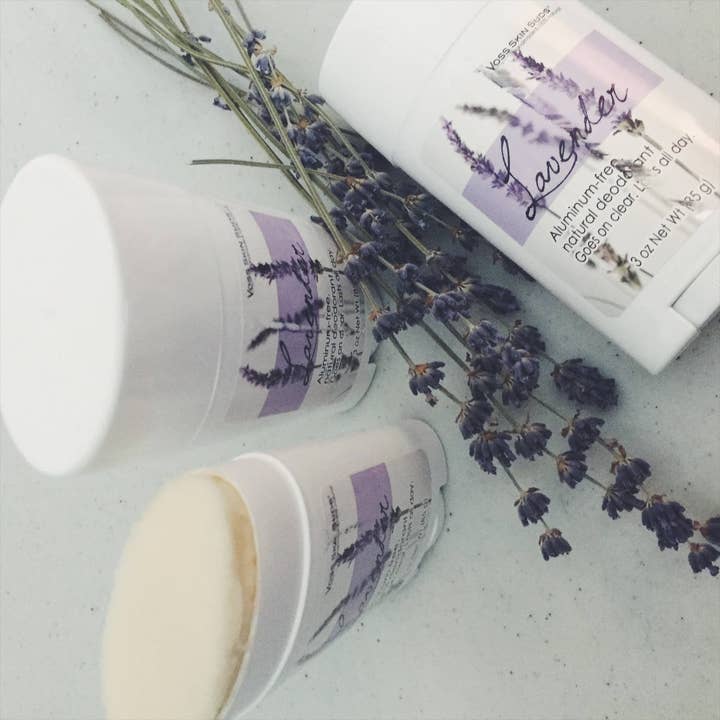 Aluminum-free Deodorantr | Stick Deodorant | Lavender for wholesale by Voss Botanicals, LLC