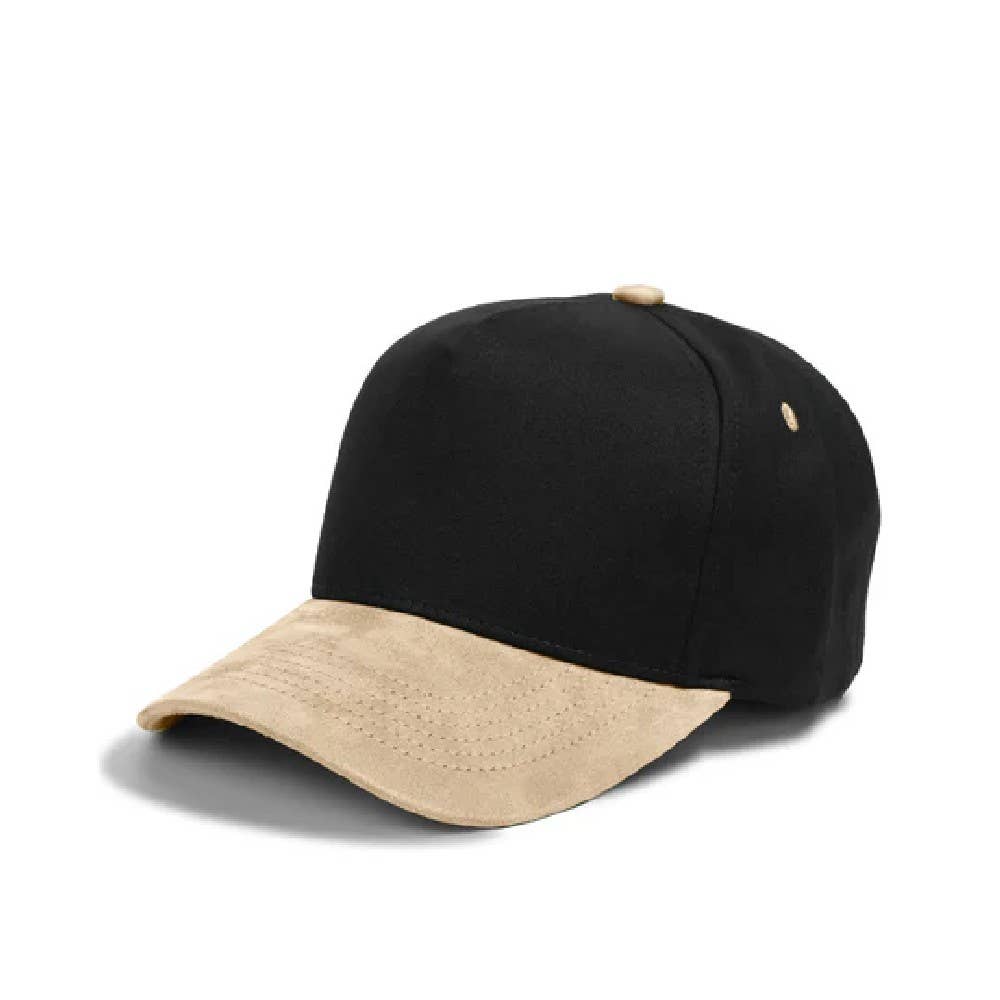 DOBBI – Großhandel Basecap – Unisex – Einfarbige 5-Panel Baumwolle Wildlederkappe4