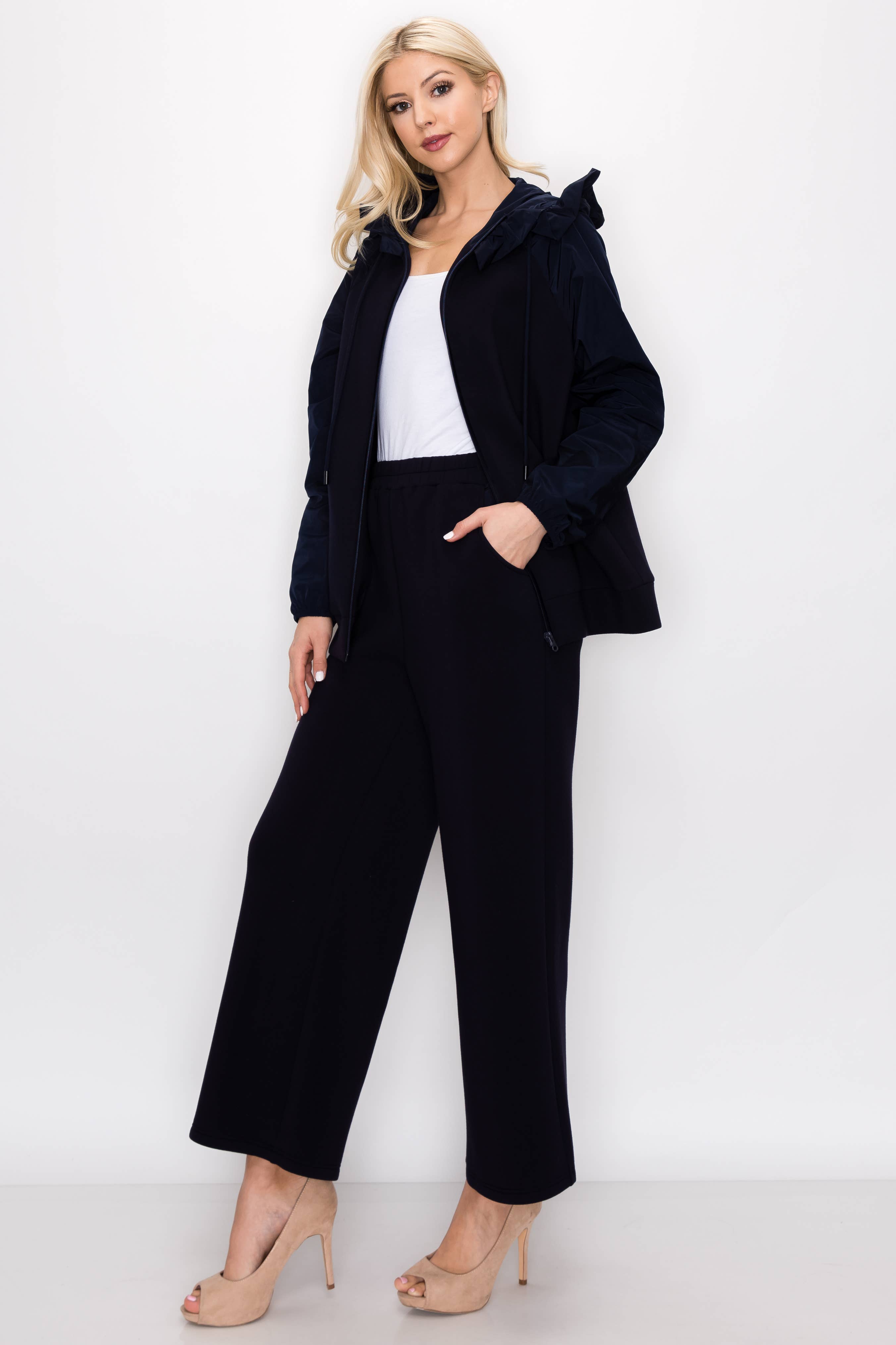 Joh Apparel - Wholesale Pants - Women's - Fion Stretch French Scuba Pant16