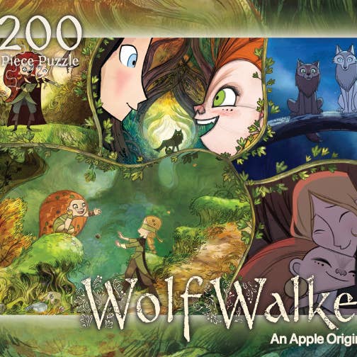 WolfWalkers puslespil med 200 brikker til børn for engroshandel hos Cartoon Saloon