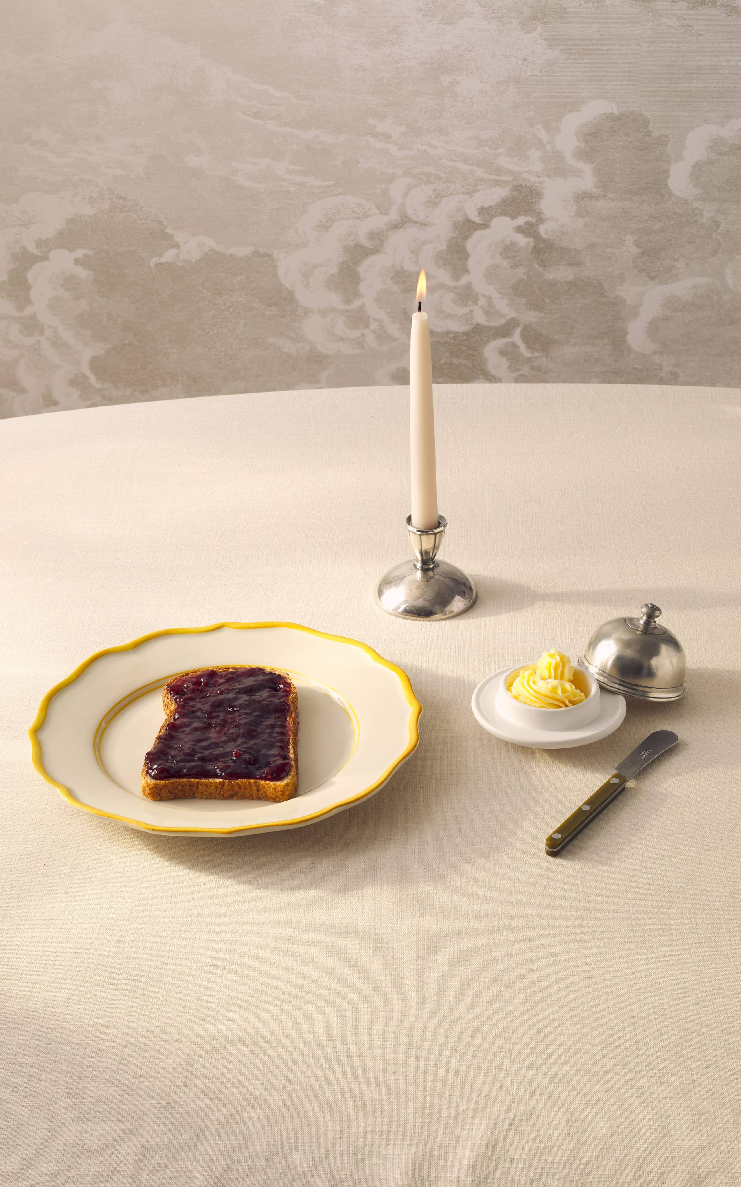 Maison Madison Home - Wholesale Dinner Plate - Giovanna Hand-Painted Dinner Plate 10.5''2