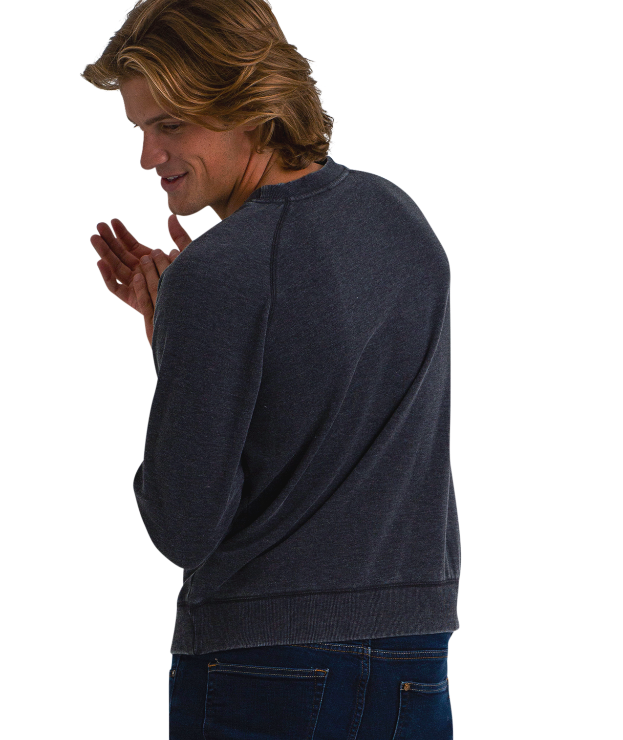 U.S. Apparel - Wholesale Sweatshirt - Women's - Adult Vintage Fleece Crew45