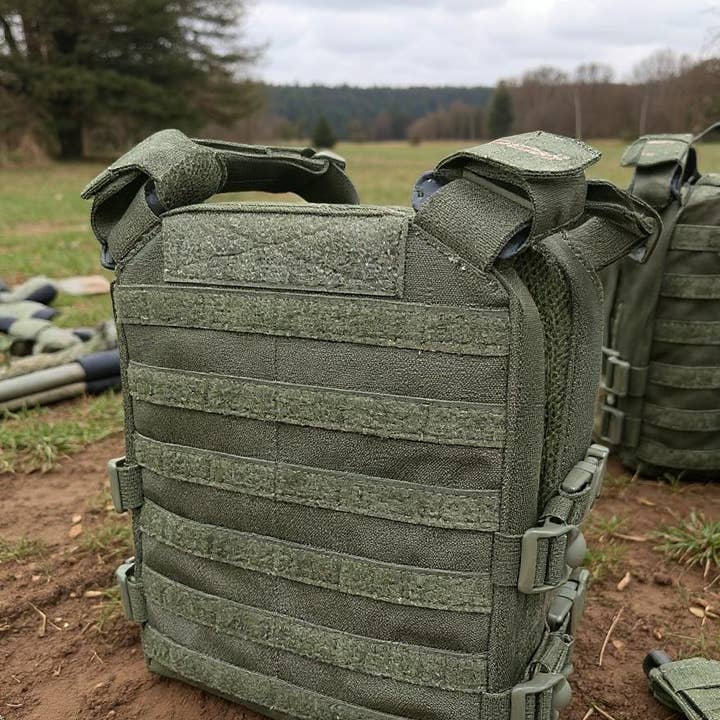 Youth Plate Carrier OD Green for wholesale by Trooper Clothing