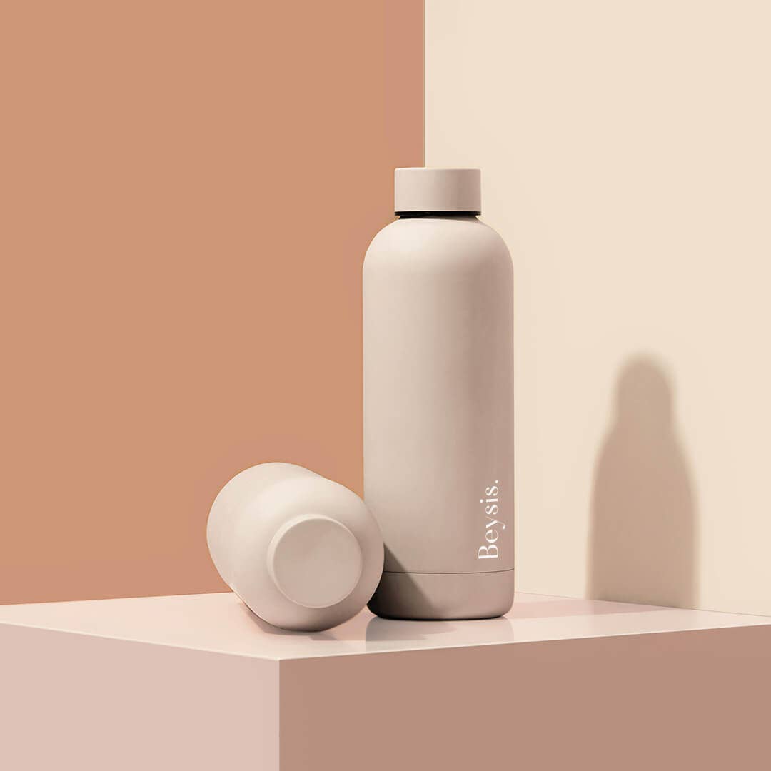 Beysis - Vente Bouteilles d'eau - Bouteille d'eau en acier inoxydable 500 ml (17 oz) à double paroi29