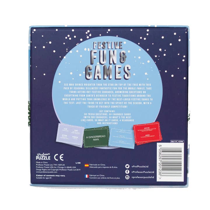 Professor Puzzle - Wholesale Card Game - Festive Fun & Games