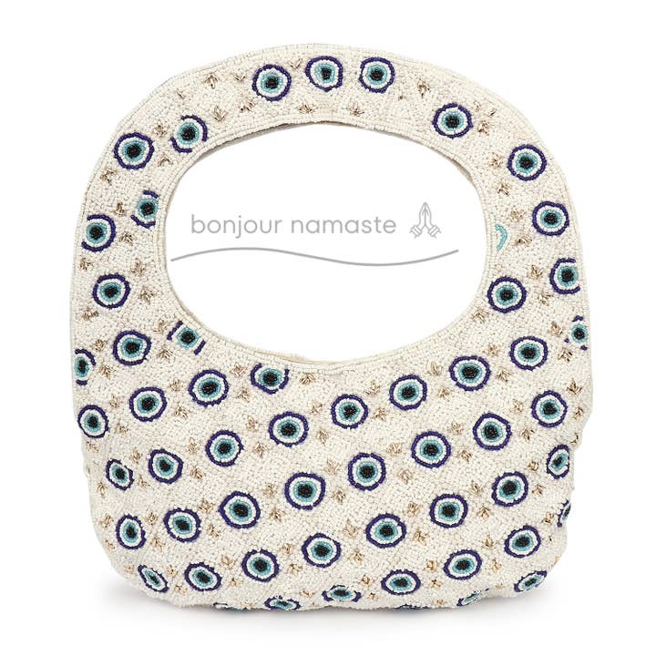 Skyddsamulett med ögonmotiv Clutch | Minimalistisk | Modern för wholesale av Bonjour Namaste