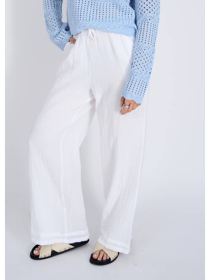 RD Style - Wholesale Pants - Women's - MERRY PULL ON DRAWSTRING PANT - 41W167S