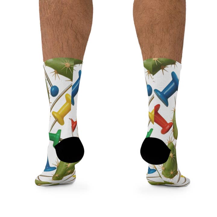 Calcetines de Concienciación sobre la Esclerosis Múltiple | Calcetines de Poliéster Reciclado para Comodidad y Estilo | Regalo para Eventos de Concienciación, Recaudación de Fondos Médica, Uso Casual para venta al por mayor de The Fashioned Label
