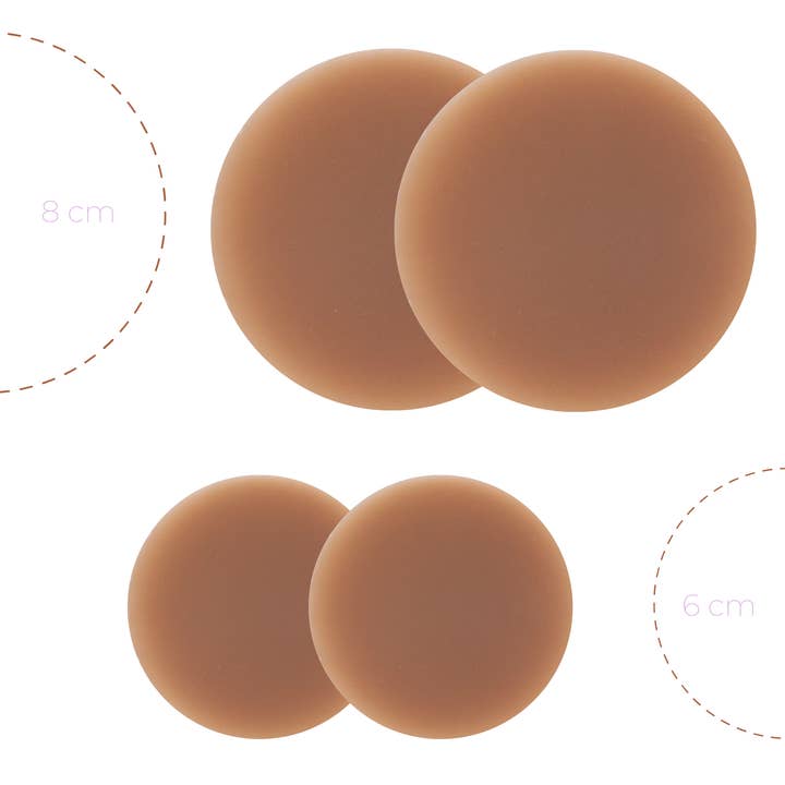 Boob-eez - Wholesale Nipple pasties – Women’s - 8cm Nipple Covers12