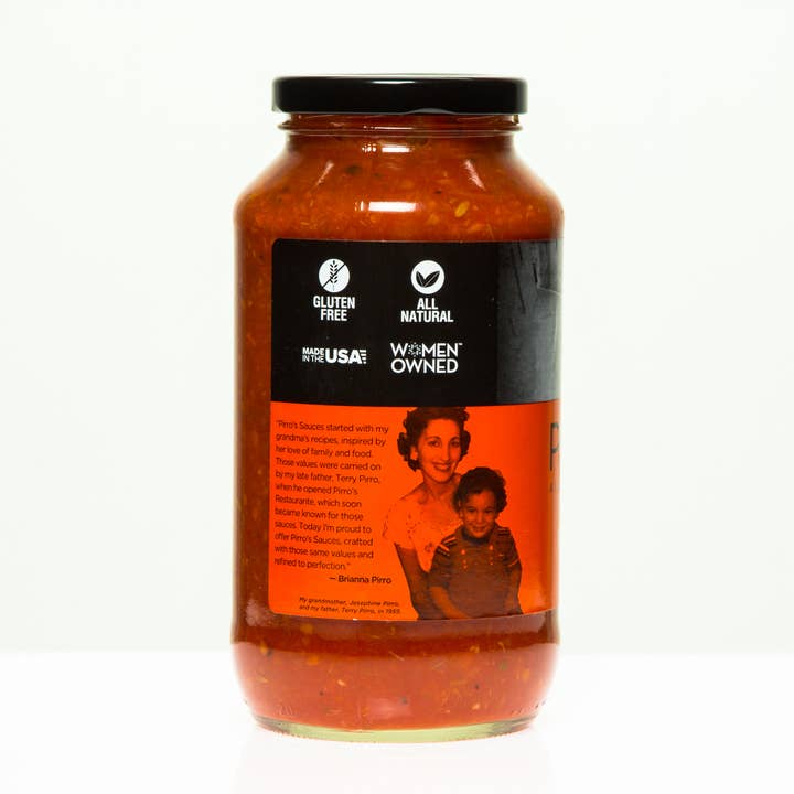 PIRRO'S Sauce - Vente Sauces pour pâtes - Sauce Marinara2