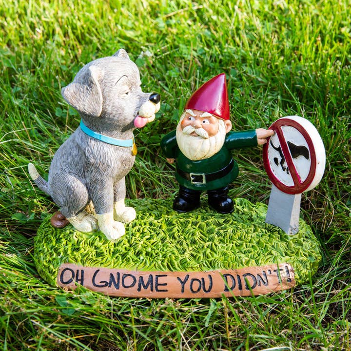 BigMouth Inc - Wholesale Garden Gnome - Pooping Dog Gnome